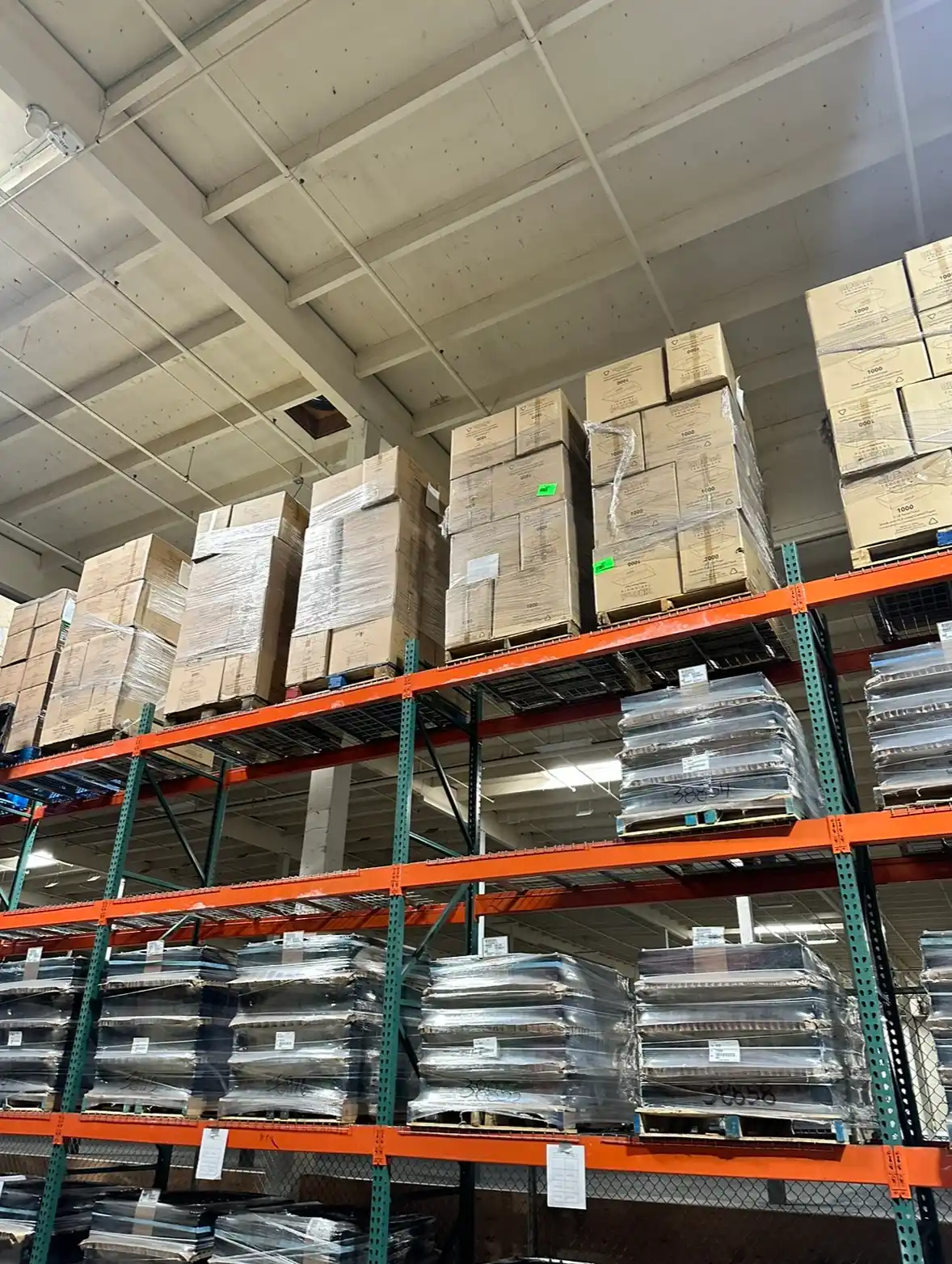 BioShell Warehouse inventory